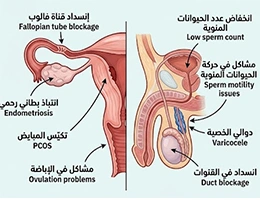 علاج أمراض الخصوبة في الهند | الأسباب والفحوصات وأحدث طرق العلاج