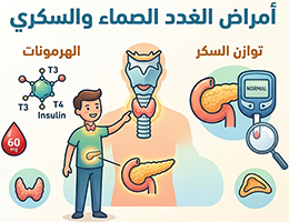 أمراض الغدد الصماء والسكري: الأسباب، العلاج، والرعاية المتخصصة